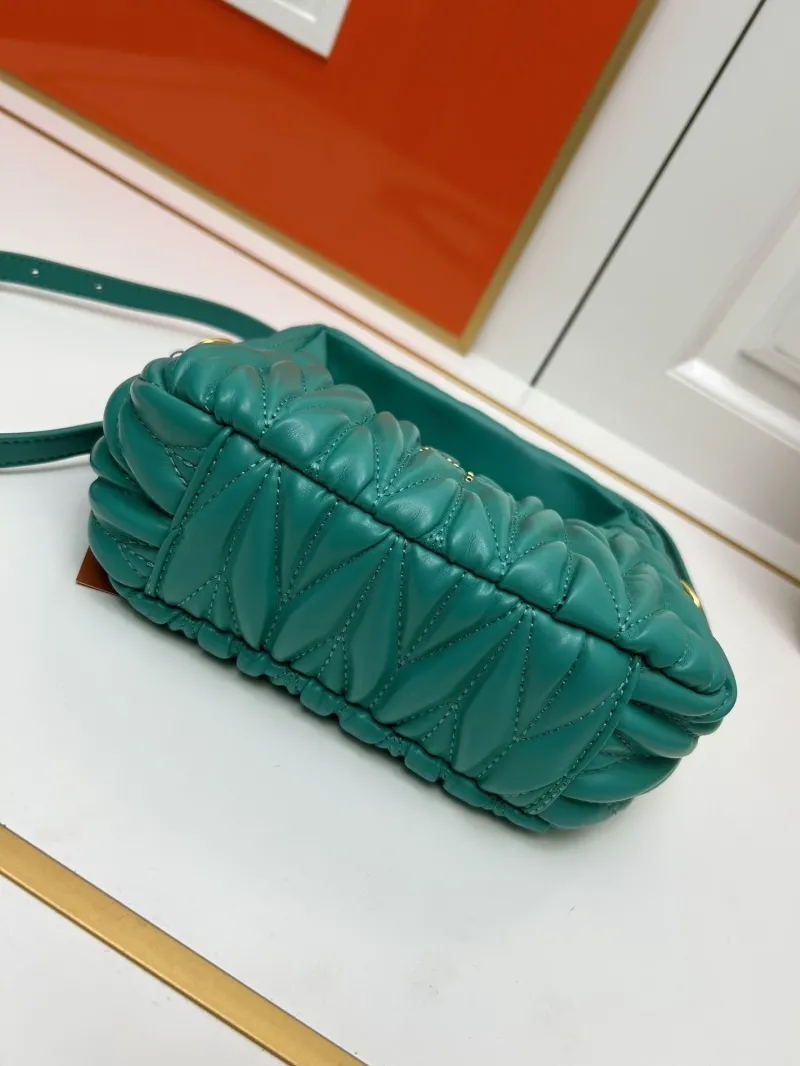 Miu Miu Green Top Handle Crossbody Bag 2178 - Image 6