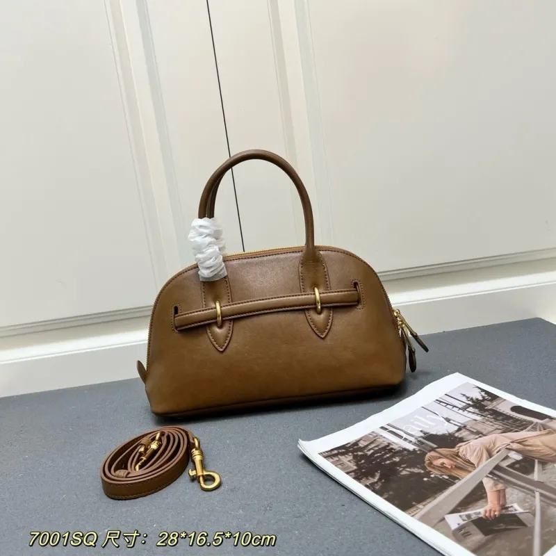 Alternative view of MIU MIU Brown 7001SQ Top Handle Bag