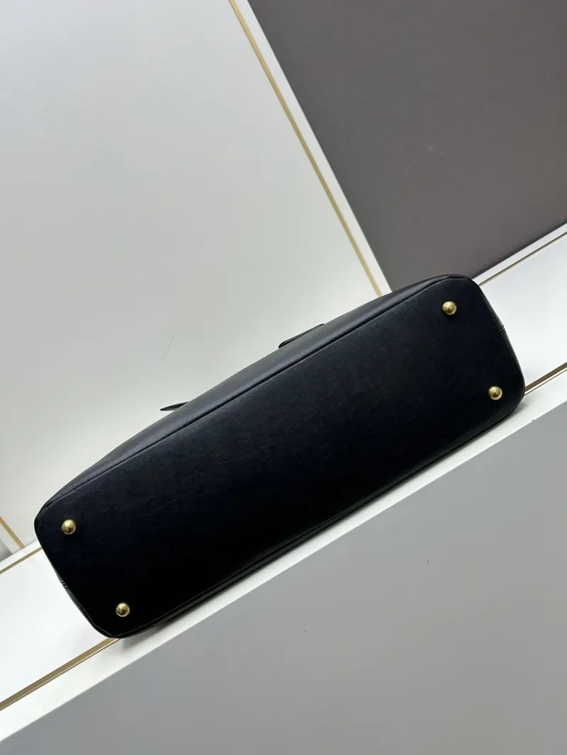 Miu Miu Black Top Handle Bag 063066 - Image 5