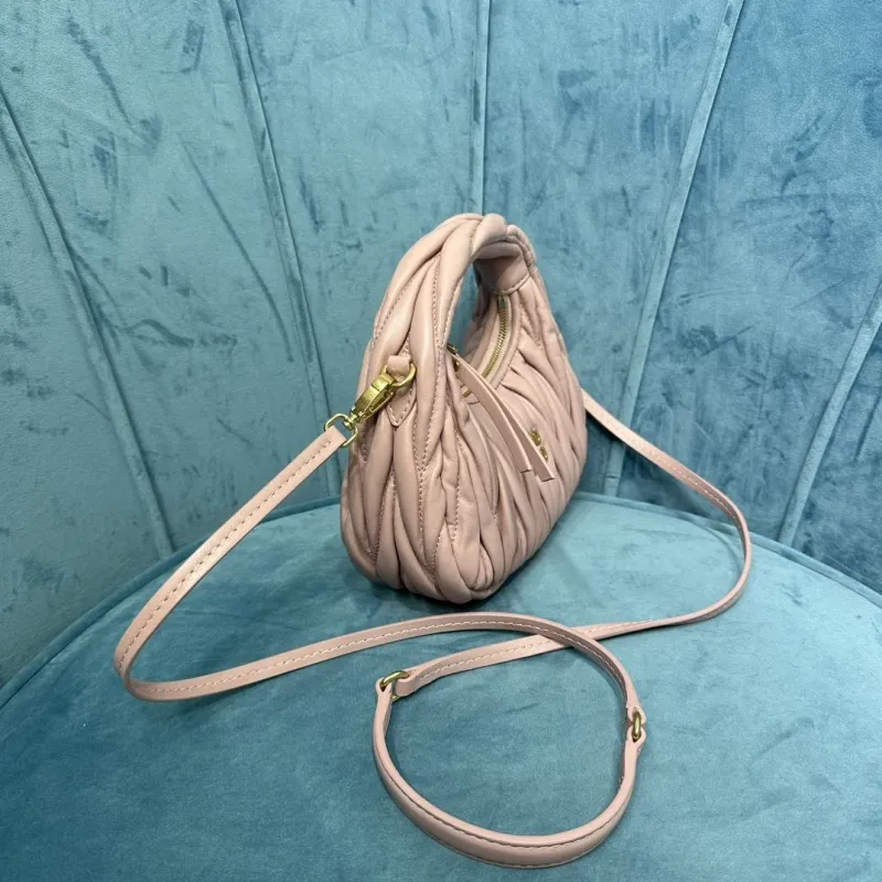 Miu Miu Blush Pink Top Handle Crossbody Bag 371 - Image 3
