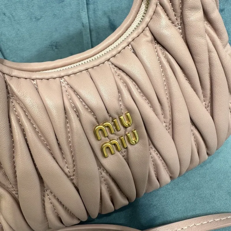 Miu Miu Blush Pink Top Handle Crossbody Bag 371 - Image 4