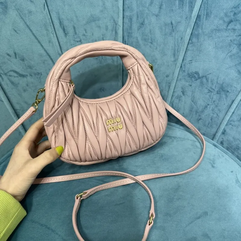 Miu Miu Blush Pink Top Handle Crossbody Bag 371 - Image 5