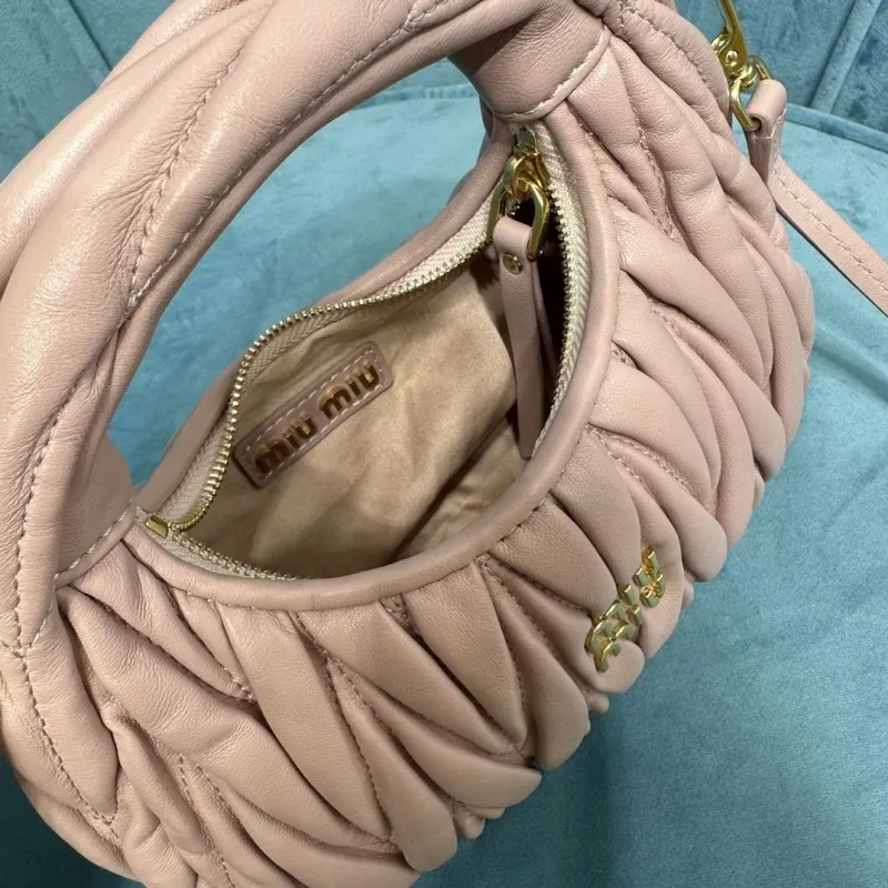 Miu Miu Blush Pink Top Handle Crossbody Bag 371 - Image 7