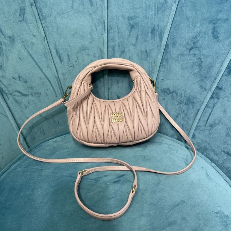 Miu Miu Blush Pink Top Handle Crossbody Bag 371 - Image 9
