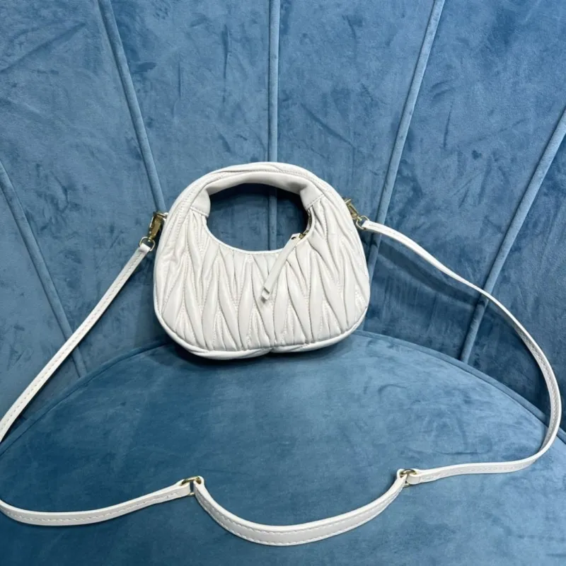 Alternative view of Miu Miu White Top Handle Crossbody Bag 375