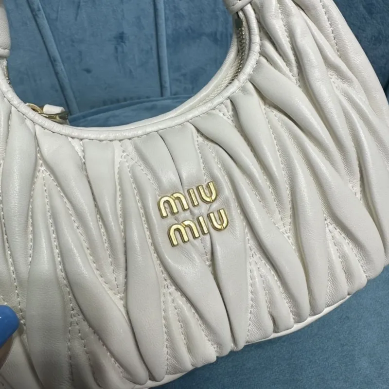 Miu Miu White Top Handle Crossbody Bag 375 - Image 4