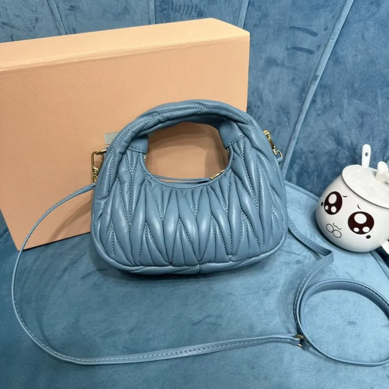 Alternative view of Miu Miu Blue Top Handle Crossbody Bag 377