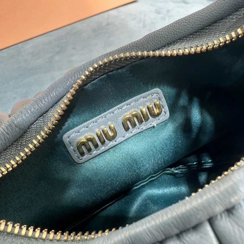 Miu Miu Blue Top Handle Crossbody Bag 377 - Image 7