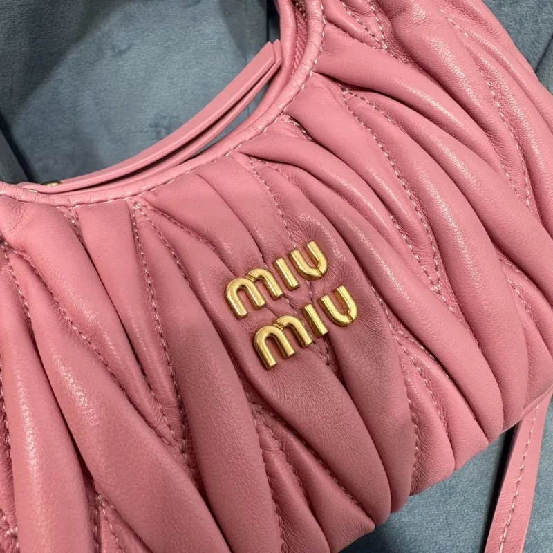 Miu Miu Pink Top Handle Crossbody Bag 378 - Image 4