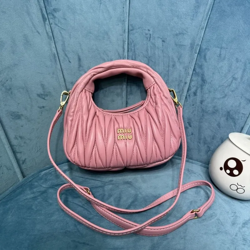 Miu Miu Pink Top Handle Crossbody Bag 378 - Image 9