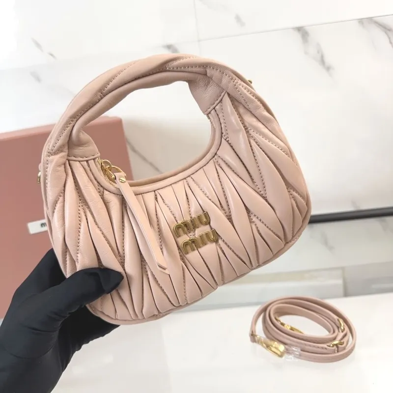 Miu Miu Pink Mini Top Handle Crossbody Bag - Image 5