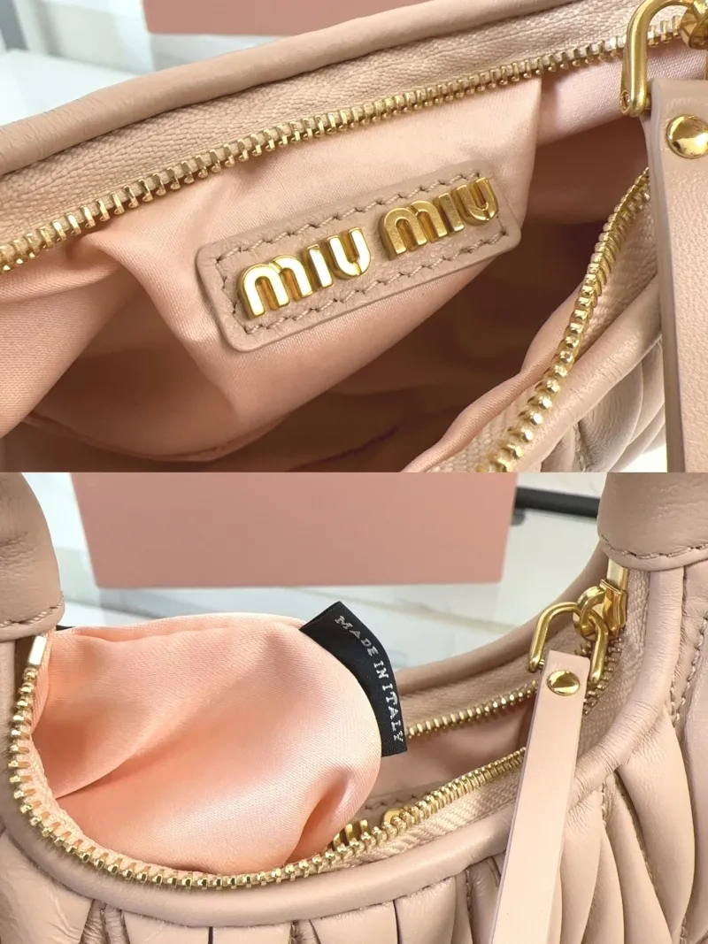 Miu Miu Pink Mini Top Handle Crossbody Bag - Image 8
