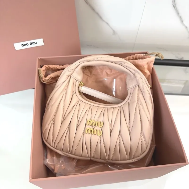 Miu Miu Pink Mini Top Handle Crossbody Bag - Image 9