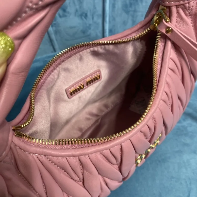 Miu Miu Pink Top Handle Crossbody Bag 381 - Image 7