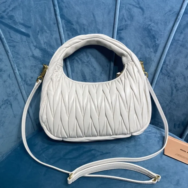 Alternative view of Miu Miu White Top Handle Crossbody Bag 382