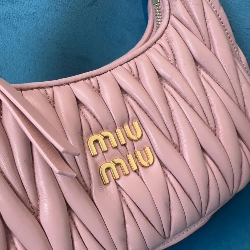 Miu Miu Pink Top Handle Crossbody Bag - Image 4