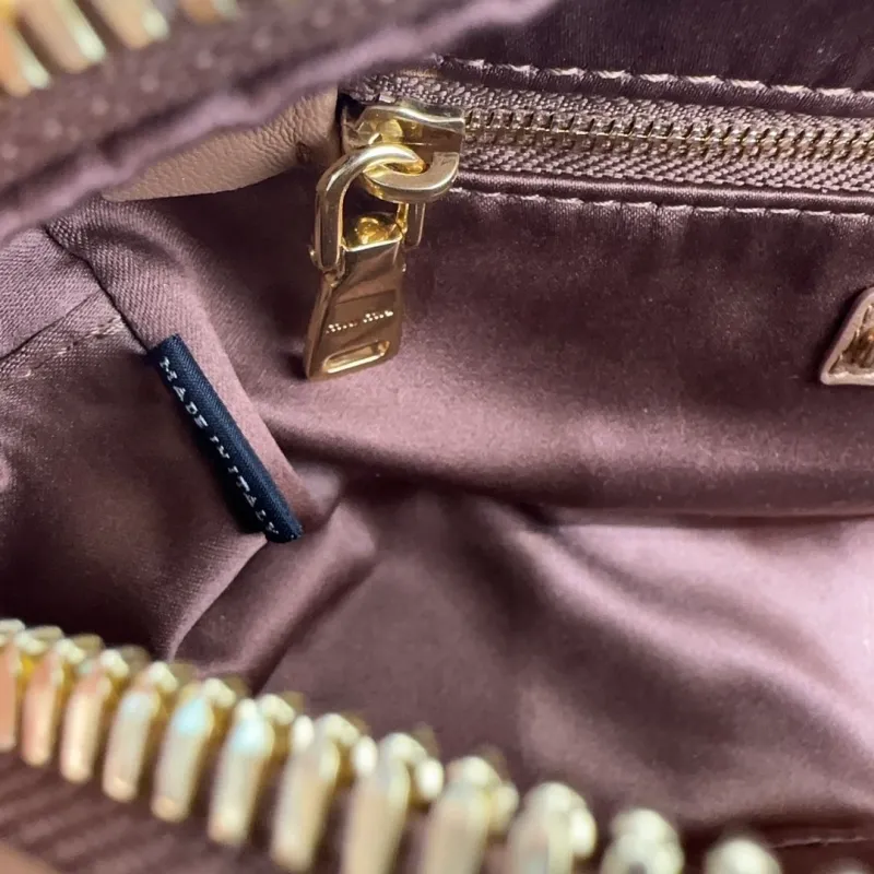 Miu Miu Brown Matelasse Top Handle Crossbody Bag 406 - Image 9