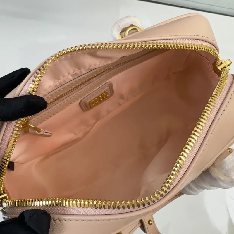 Miu Miu Nude Pink Top Handle Crossbody Bag 408 - Image 7