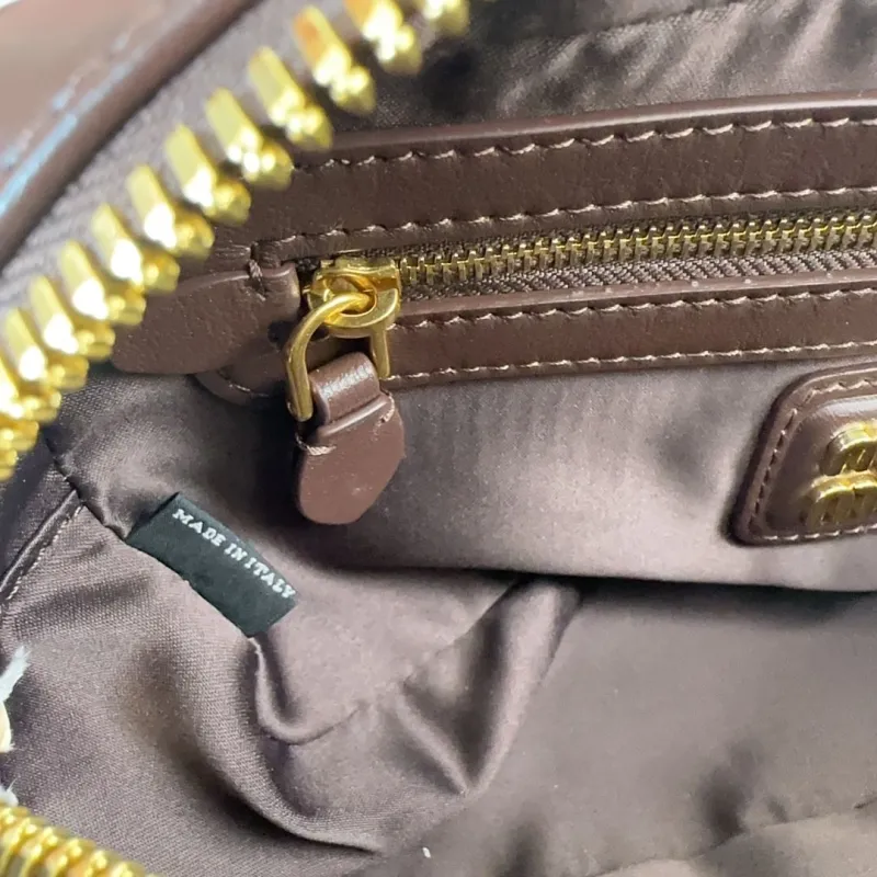 Alternative view of Miu Miu Dark Brown Top Handle Crossbody Bag 409
