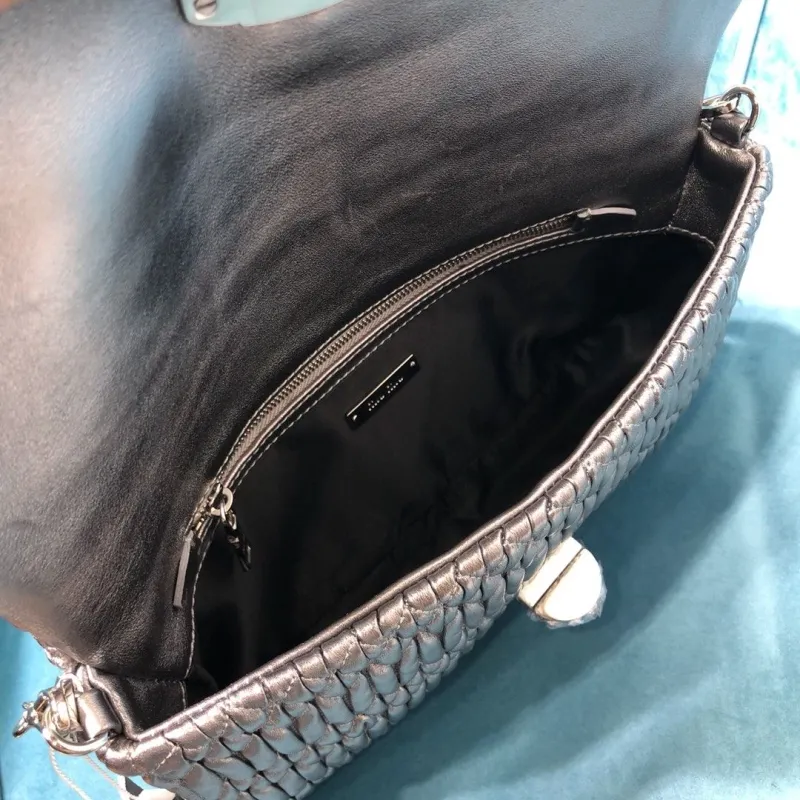 MIU MIU Metallic Silver Top Handle Bag - Image 8