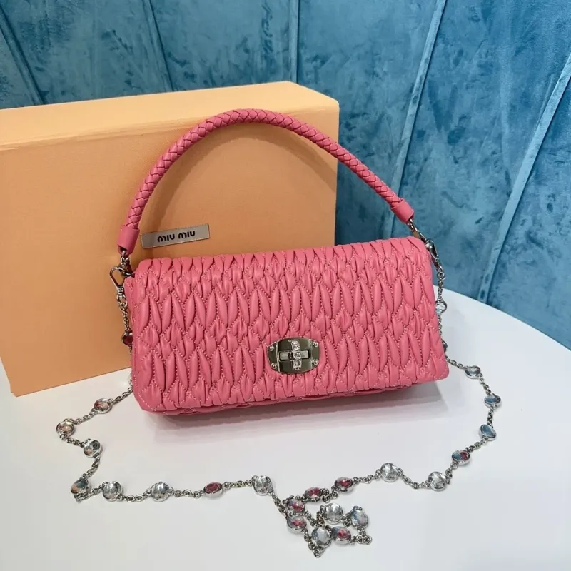 Miu Miu Pink Top Handle Bag 422