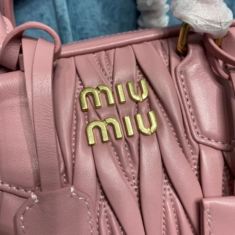 Miu Miu Pink Top Handle Crossbody Bag 432 - Image 4