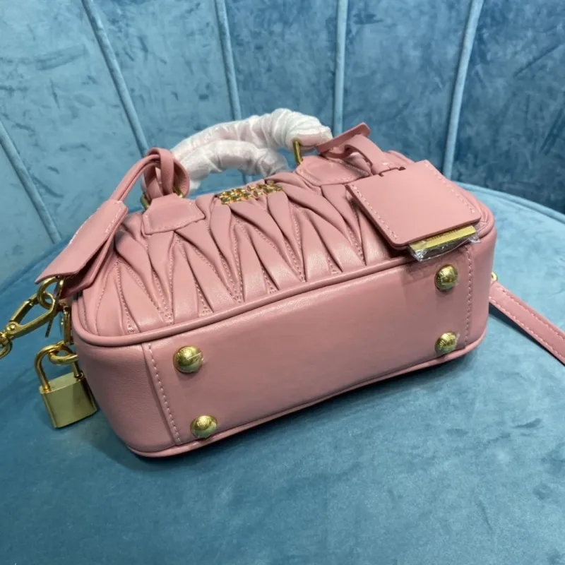 Miu Miu Pink Top Handle Crossbody Bag 432 - Image 5