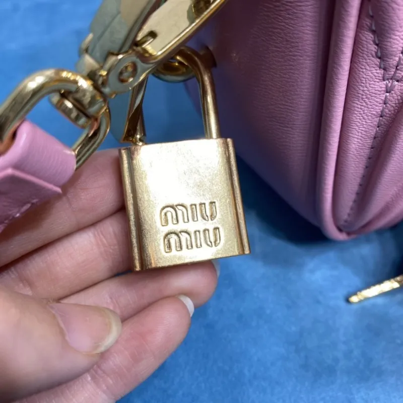 Miu Miu Pink Top Handle Crossbody Bag 432 - Image 6