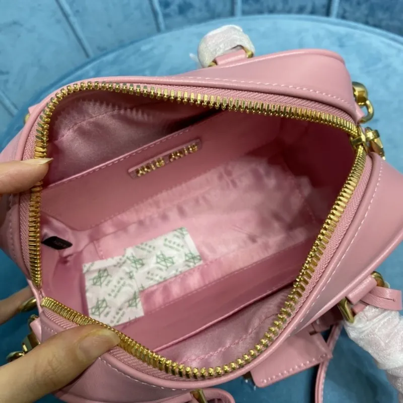 Miu Miu Pink Top Handle Crossbody Bag 432 - Image 7