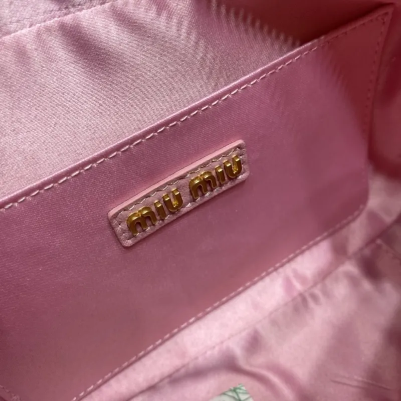 Miu Miu Pink Top Handle Crossbody Bag 432 - Image 8
