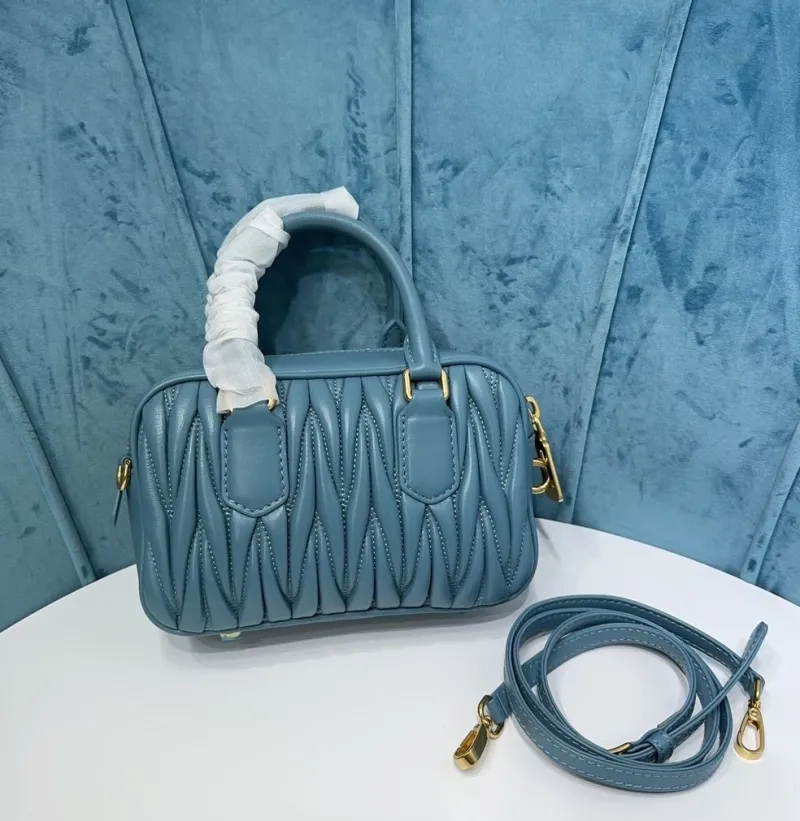 Alternative view of Miu Miu Blue Top Handle Crossbody Bag