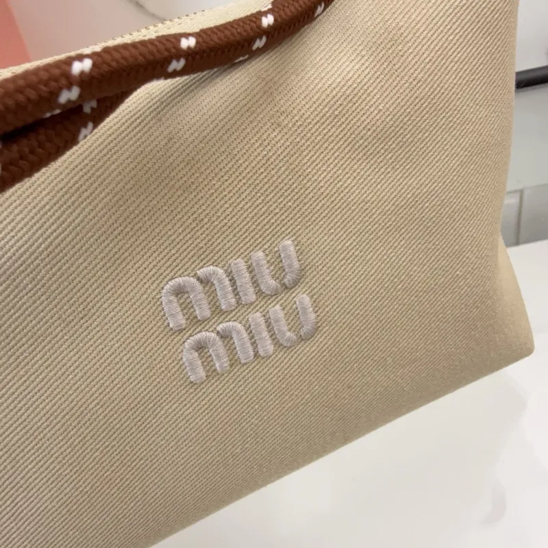 Miu Miu Beige Top Handle Bag 442 - Image 4