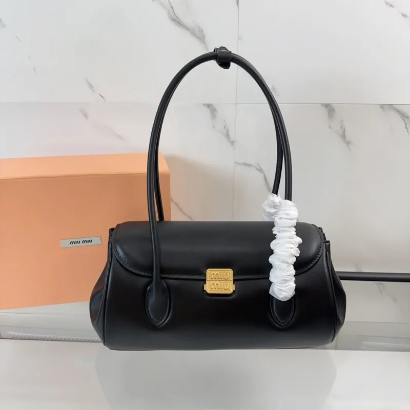 Miu Miu Black Top Handle Bag 448 - Image 7