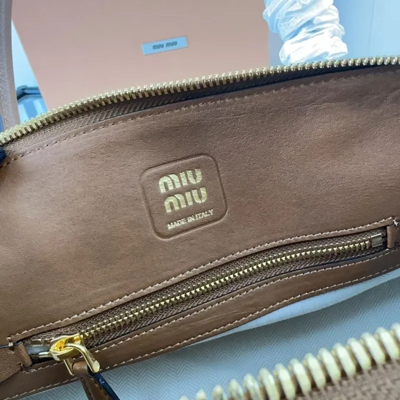 Miu Miu Brown Top Handle Bag 452 - Image 8