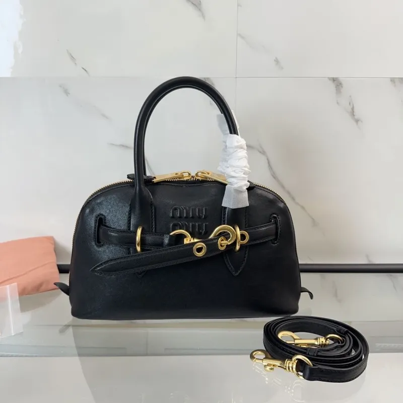 Miu Miu Black Top Handle Bag 455