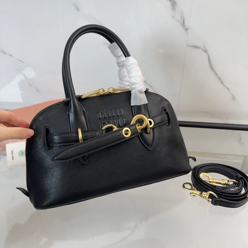 Miu Miu Black Top Handle Bag 455 - Image 6