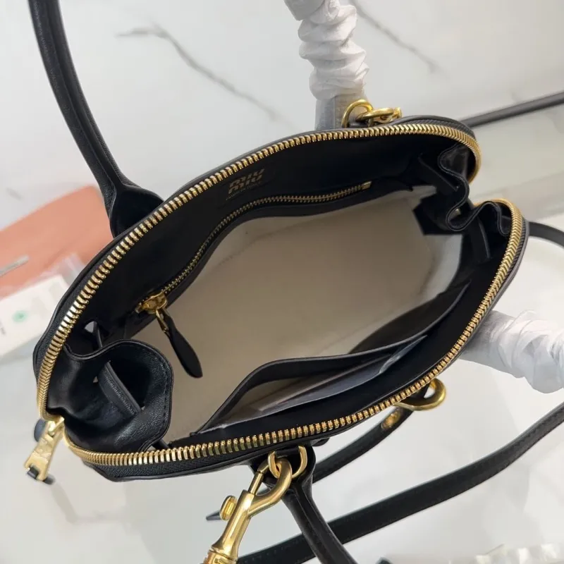 Miu Miu Black Top Handle Bag 455 - Image 9