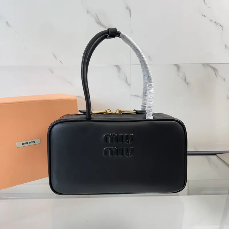 Miu Miu Black Top Handle Bag 462