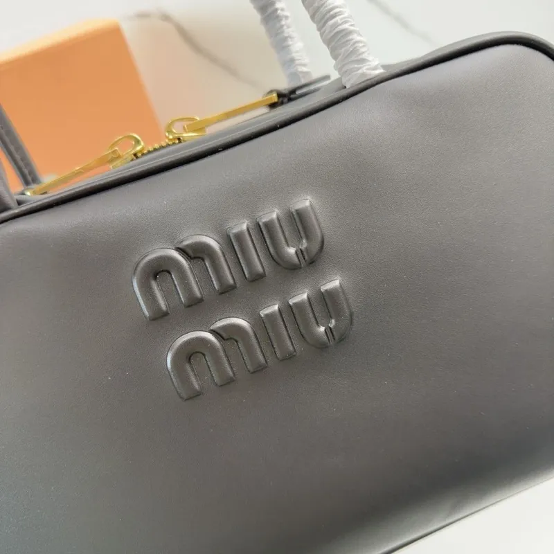 Miu Miu Black Top Handle Bag 462 - Image 4