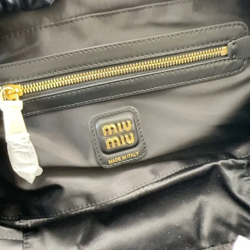 Miu Miu Black Top Handle Bag 462 - Image 9