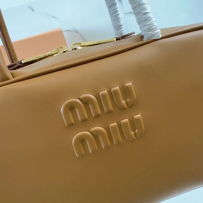 Miu Miu Brown Top Handle Bag 463 - Image 4
