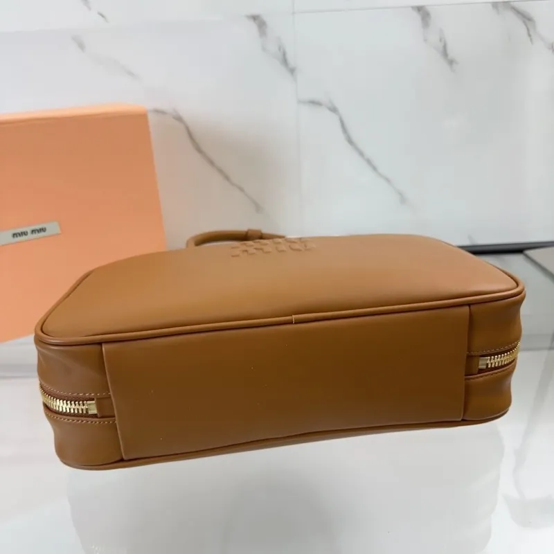 Miu Miu Brown Top Handle Bag 463 - Image 6