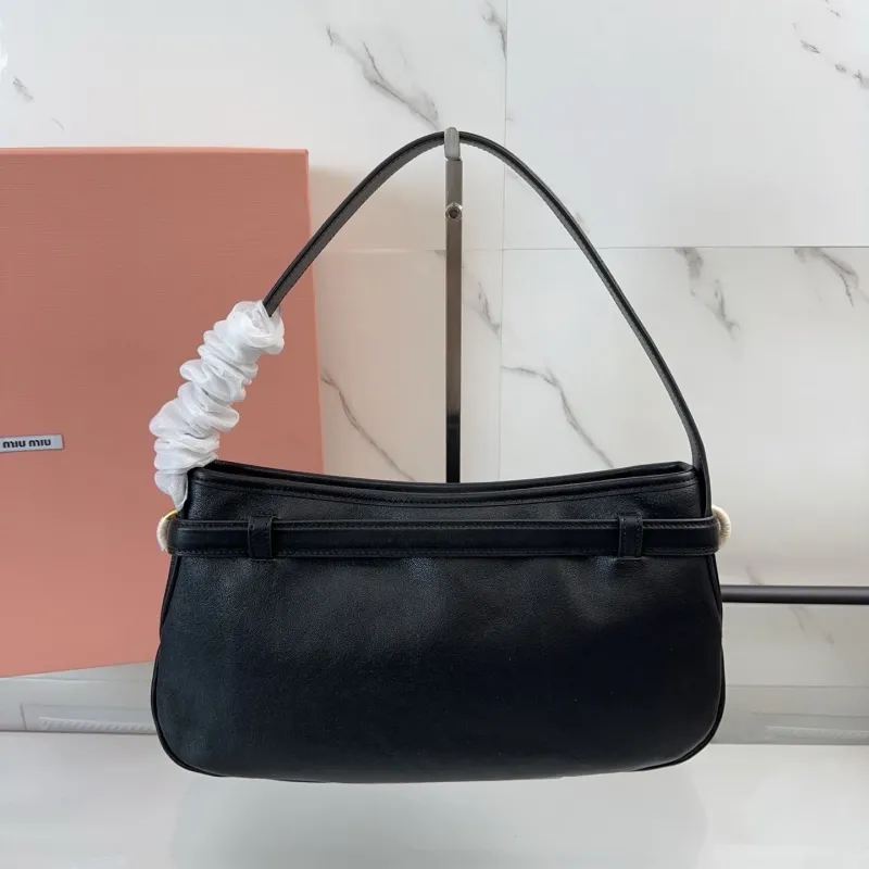 Alternative view of Miu Miu Black Top Handle Shoulder Bag 485