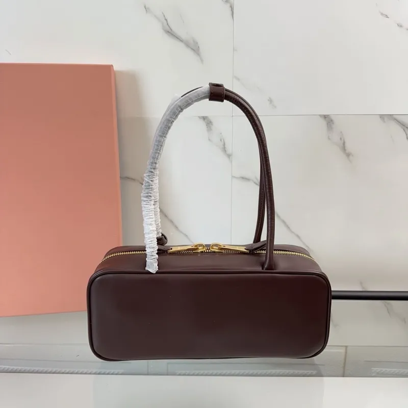 Alternative view of Miu Miu Dark Brown Top Handle Bag 487