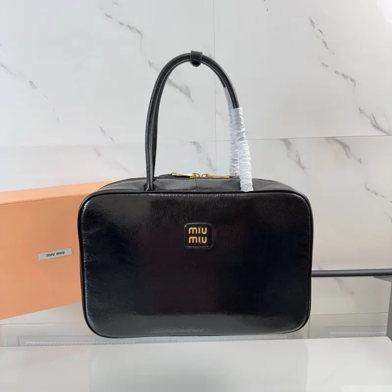 Miu Miu Black Top Handle Bag 491