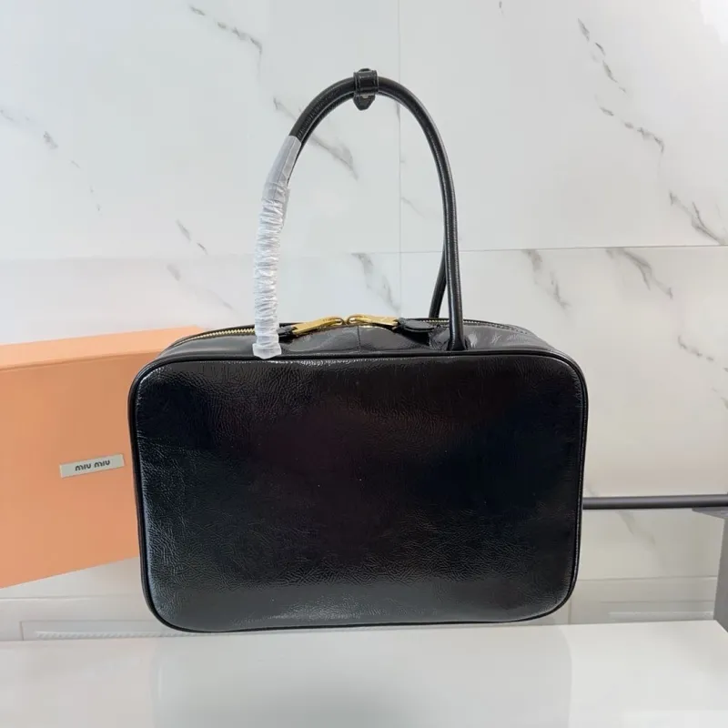 Alternative view of Miu Miu Black Top Handle Bag 491