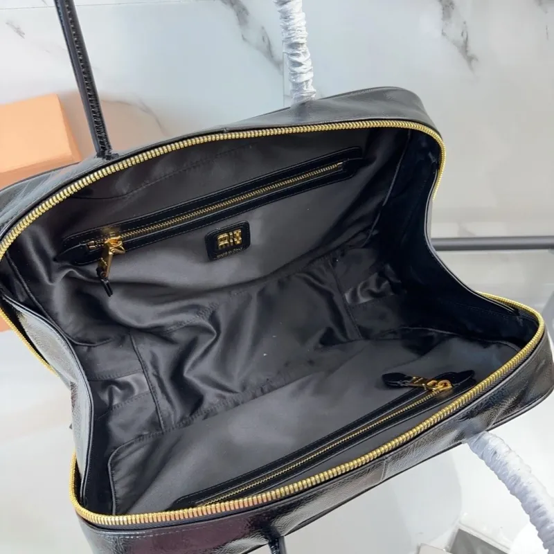 Miu Miu Black Top Handle Bag 491 - Image 7