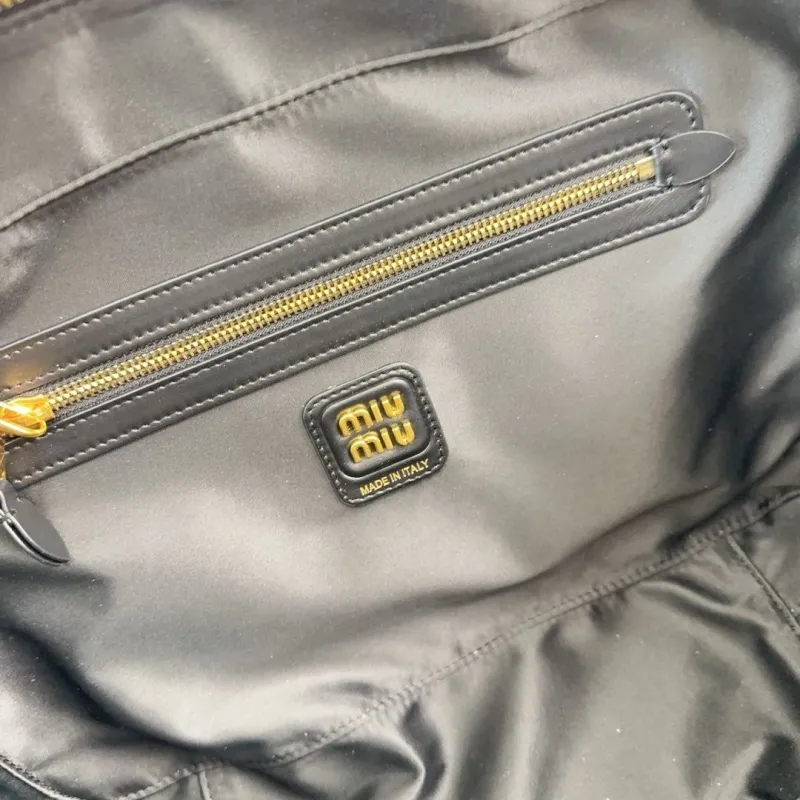 Miu Miu Black Top Handle Bag 491 - Image 8