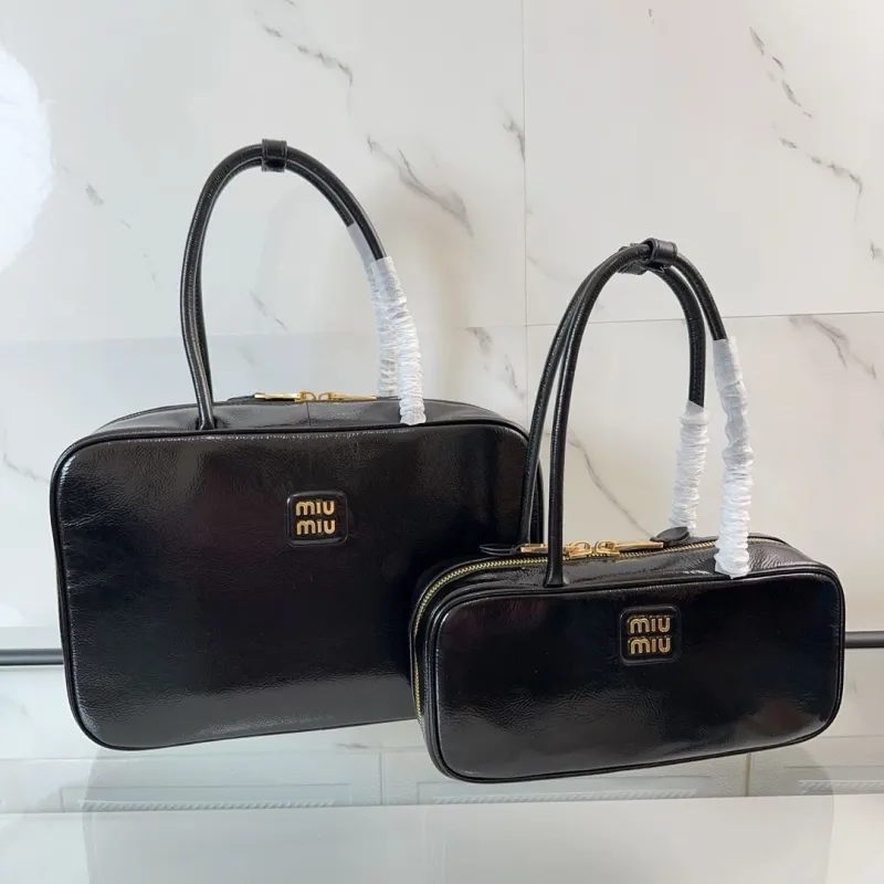 Miu Miu Black Top Handle Bag 491 - Image 9