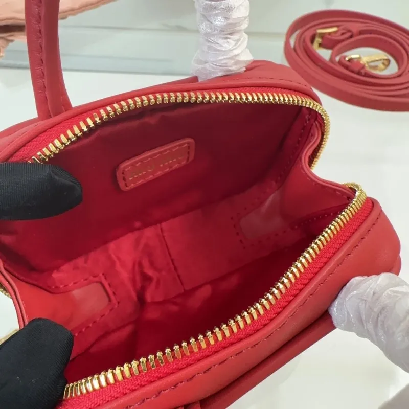 Miu Miu Red Top Handle Bag 501 - Image 6